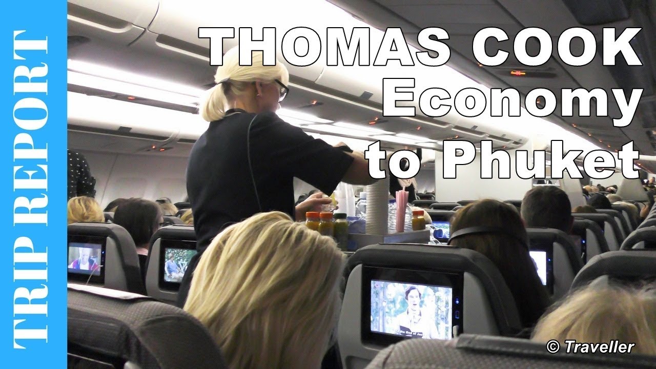 THOMAS COOK SCANDINAVIA TRIP REPORT -  Airbus A330 Economy Class Flight - Copenhagen to Phuket
