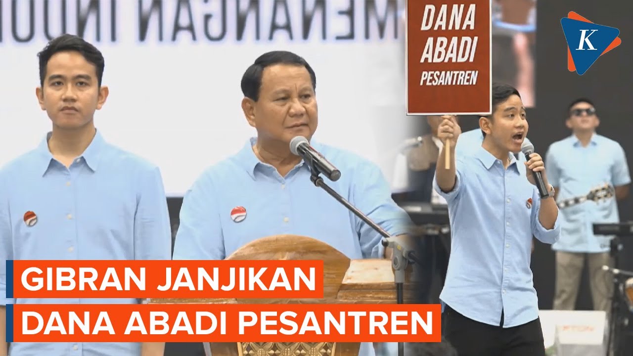 Gibran Janjikan Dana Abadi Pesantren jika Terpilih Jadi Cawapres
