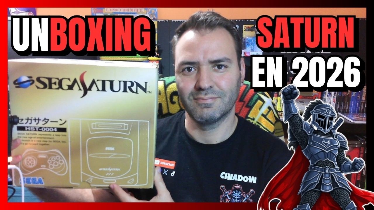 🔵 Una segunda oportunidad para SEGA SATURN | Unboxing y opinión