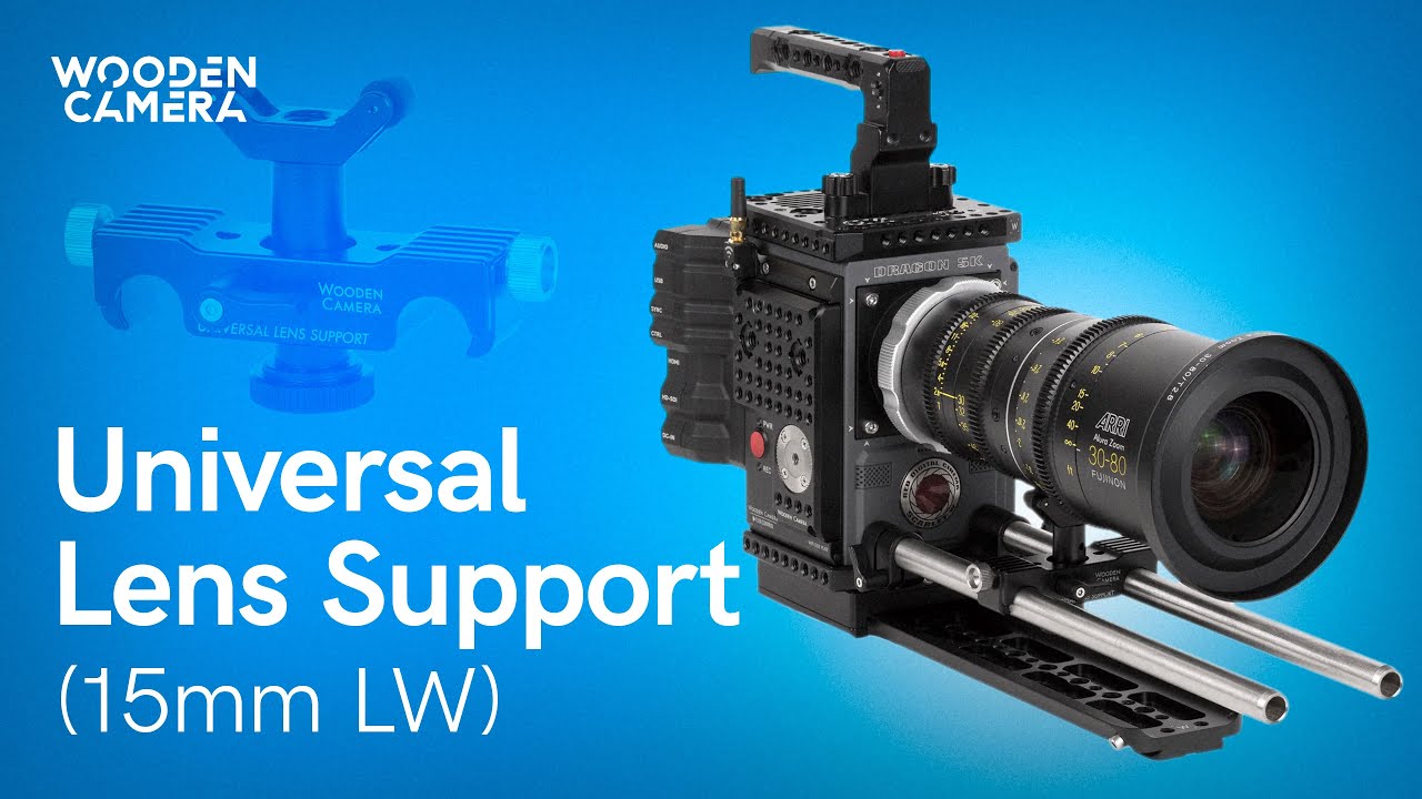 Universal Lens Support (15mm LW) & (19mm/15mm Studio)