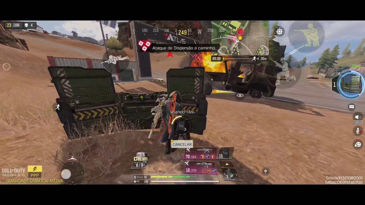 BOM DIA LIVE ON! CALL OF DUTY MOBILE JOGANDO COM GERAL ...!