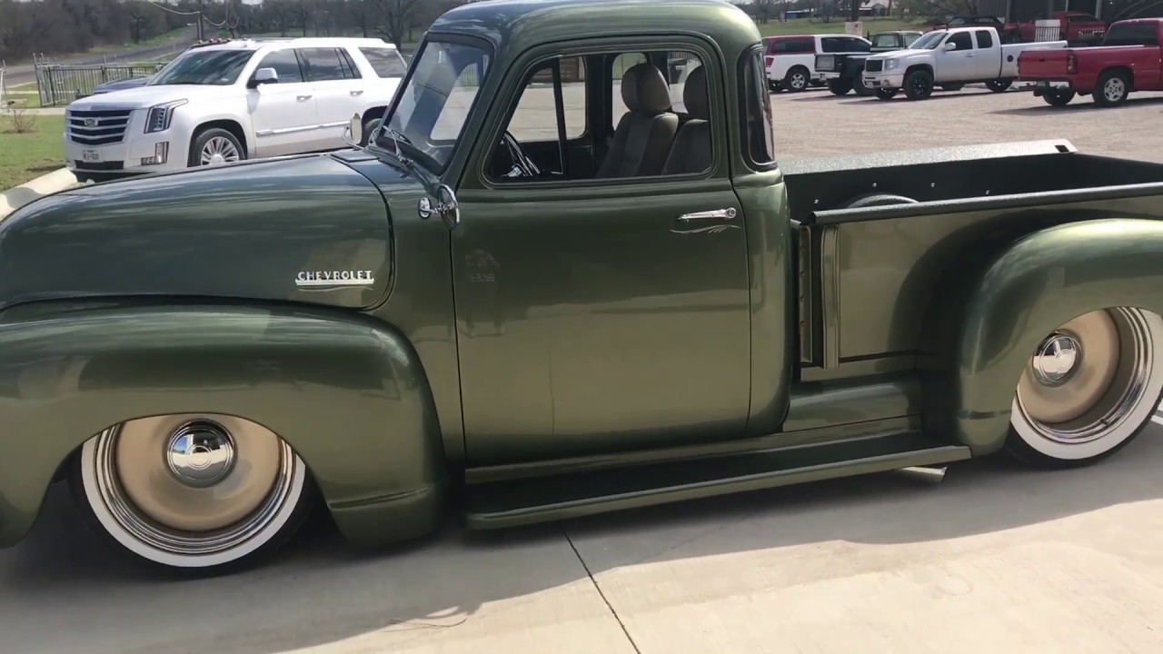 1950 Chevy 3100 restored by Bombshell