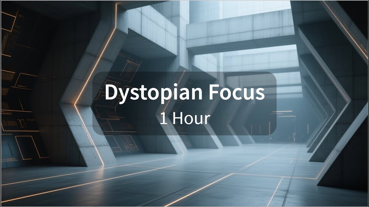 Dystopian Focus — 1 Hour of Controlled Ambient Music for Deep Work & Concentration