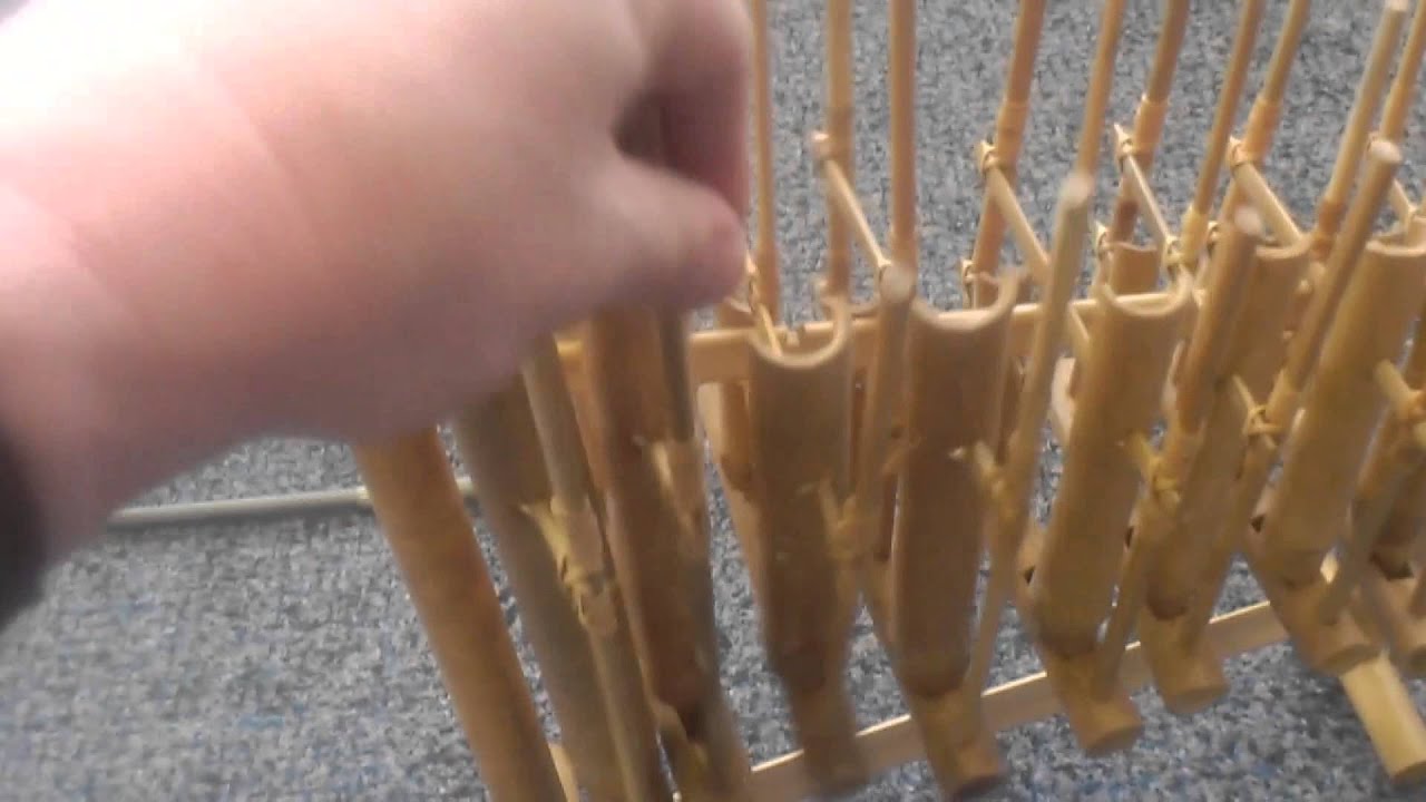 haufcut instruments - bamboo angklung (HD)