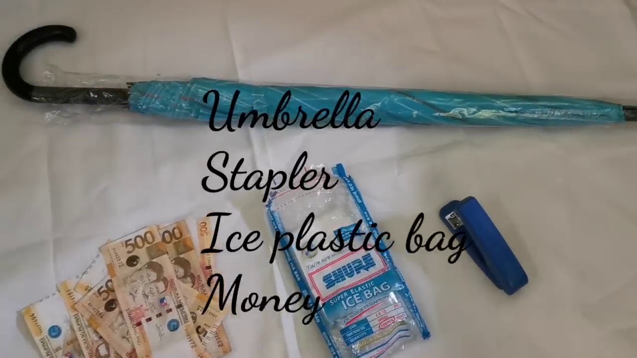 DIY MONEY UMBRELLA