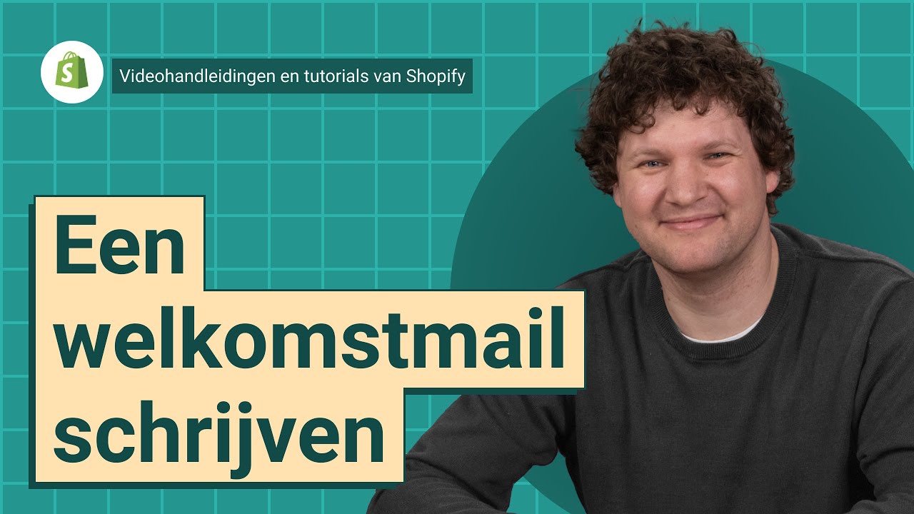 Een welkomstmail schrijven