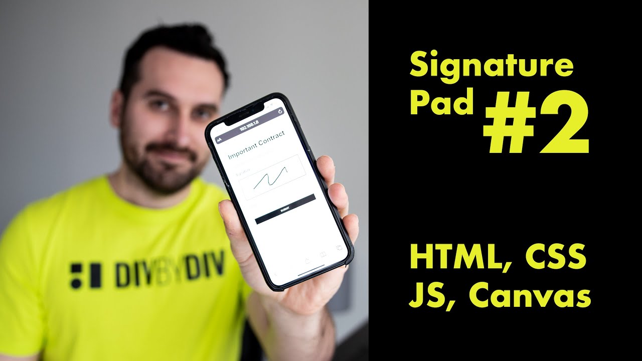 Signature Pad in HTML, CSS, JS and Canvas #2