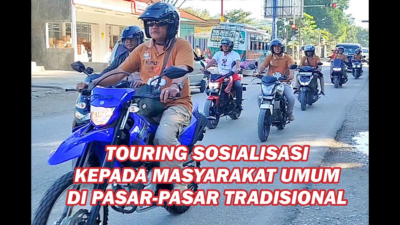 TOURING SOSIALISASI KEPADA MASYARAKAT UMUM DI PASAR-PASAR TRADISIONAL