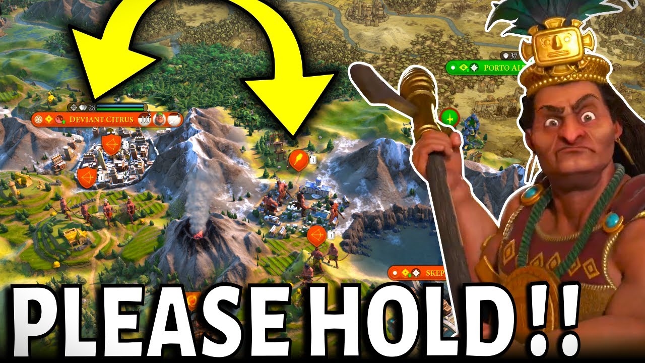 Civ 6 | HOLD!!! If We Lose The Pass, We Lose The Game!!! (#2 Deity++ Inca Civilization VI)