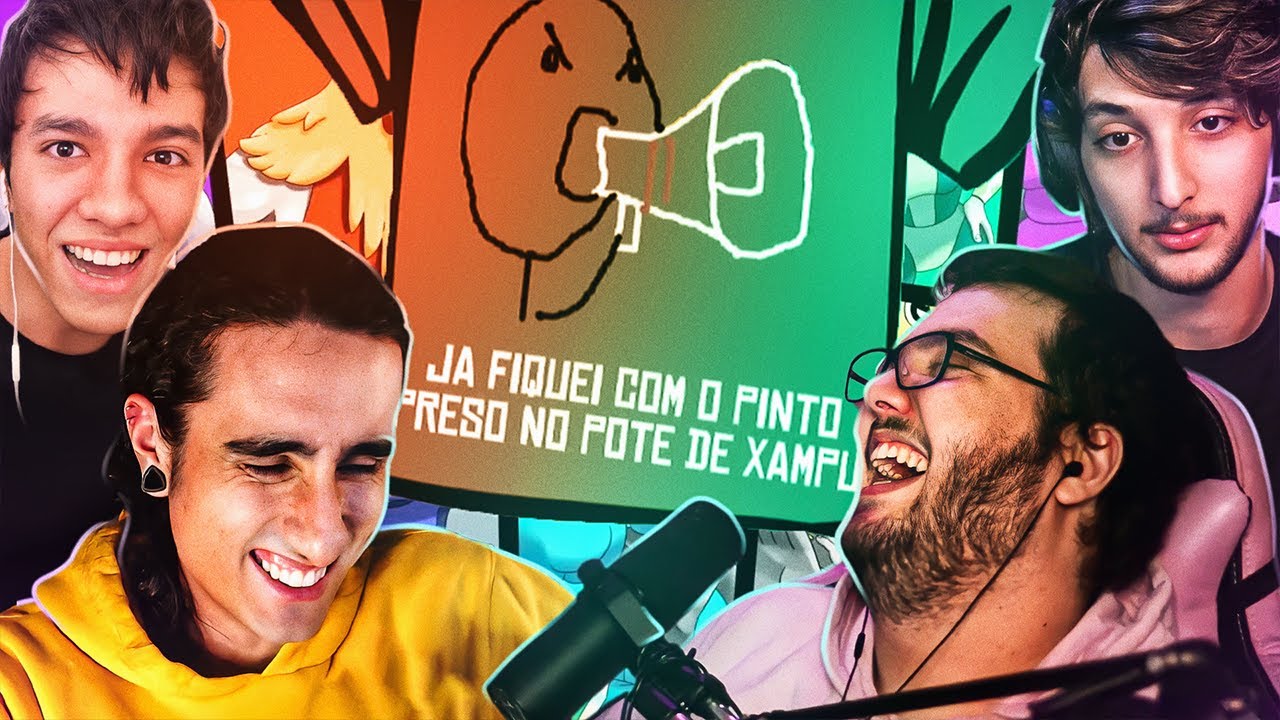 FELPS FALANDO SOBRE SUAS INTIMIDADES | Jackbox Party Pack ft. Felps, Calango, PK e mais uma galera