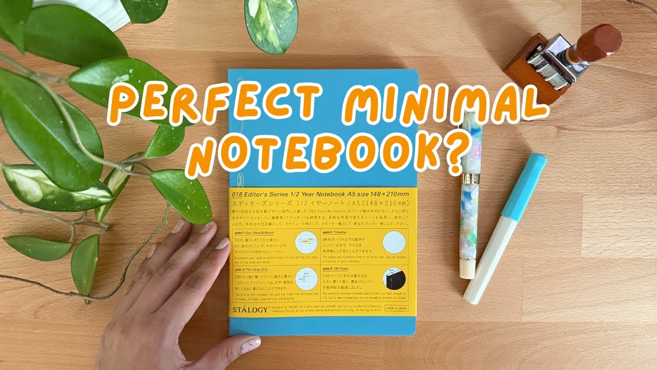 STALOGY Editor's Series 1/2 Year Notebook Review