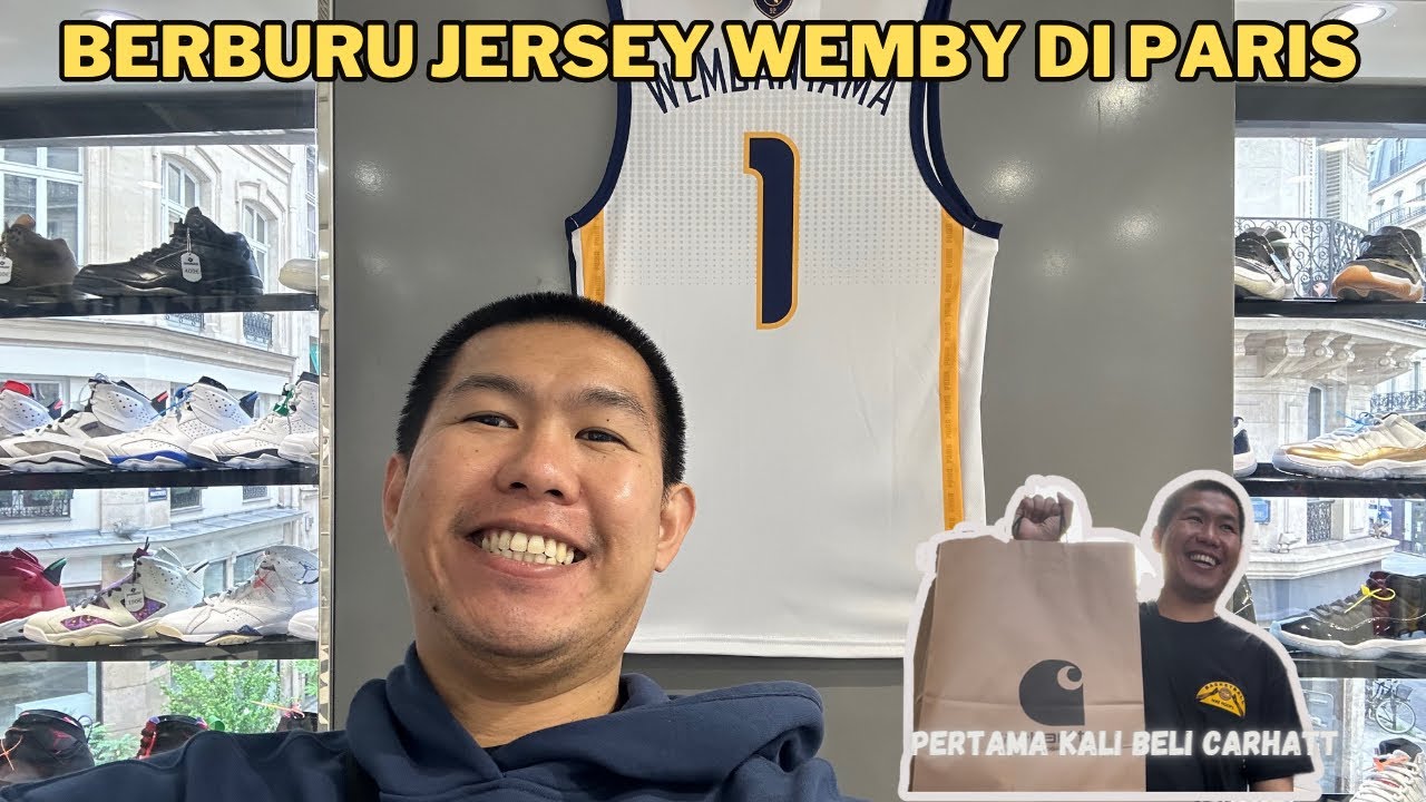 Random Vlog #43: PARIS Banyak TOKO NBA Keren I PARIS Gak Ada Obat I Makan Ramen Kaya Di Warung