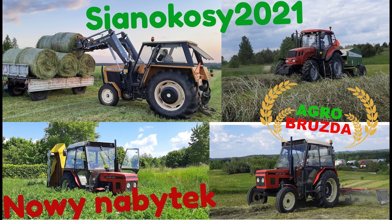 🍀Sianokosy 2021🍀Na Podlasiu 🚜Nowy nabytek!?!?!? 🚜//Zetor 7211//Ursus 912//Pronar 82Sa II\\