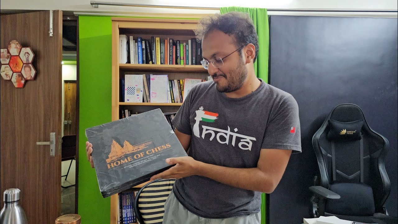 This amazing chess book came to our home!