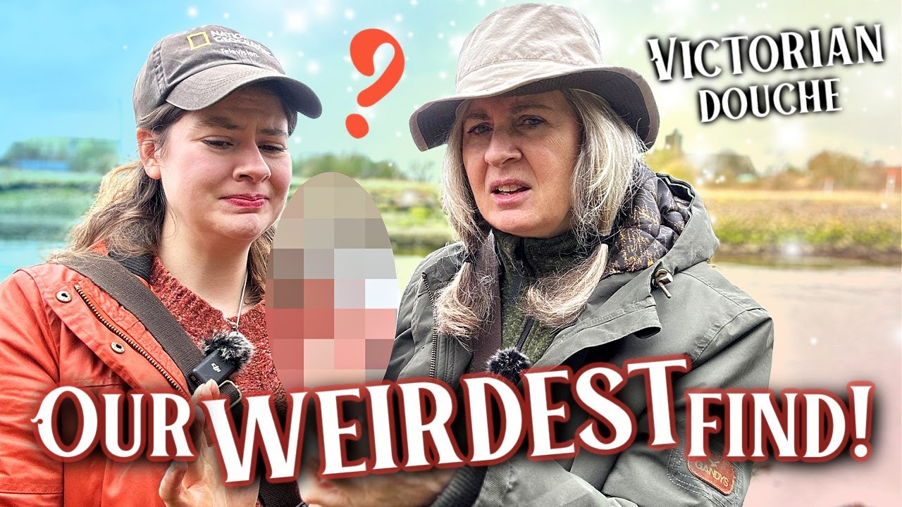 Our WEIRDEST Find EVER! Victorian Douche? Victorian Birth Control (Mudlarking)
