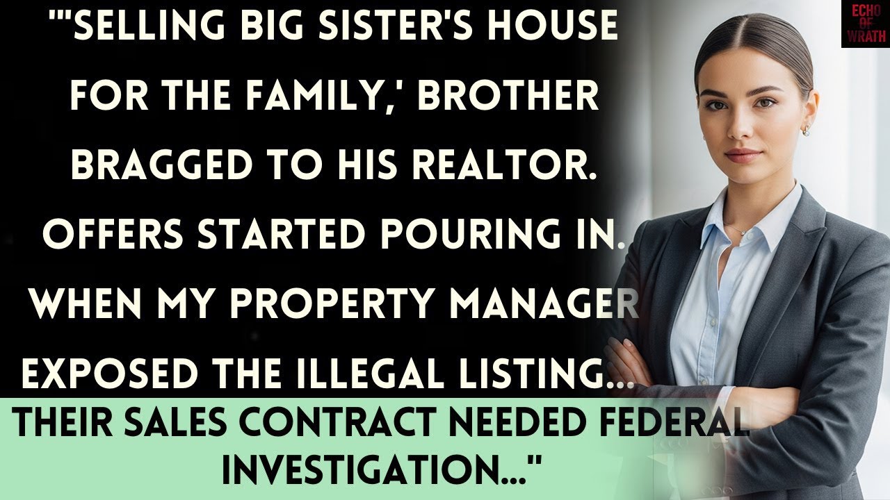 They Listed My Dream Home Without Asking — Then Met My Property Manager...