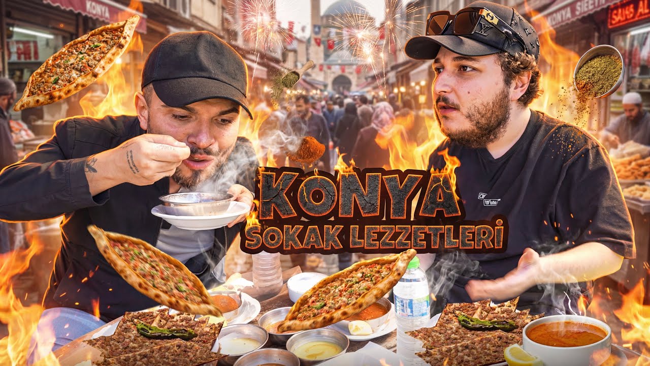 KONYA SOKAK LEZZETLERİNİ DENEDİK ! w/@bicimali