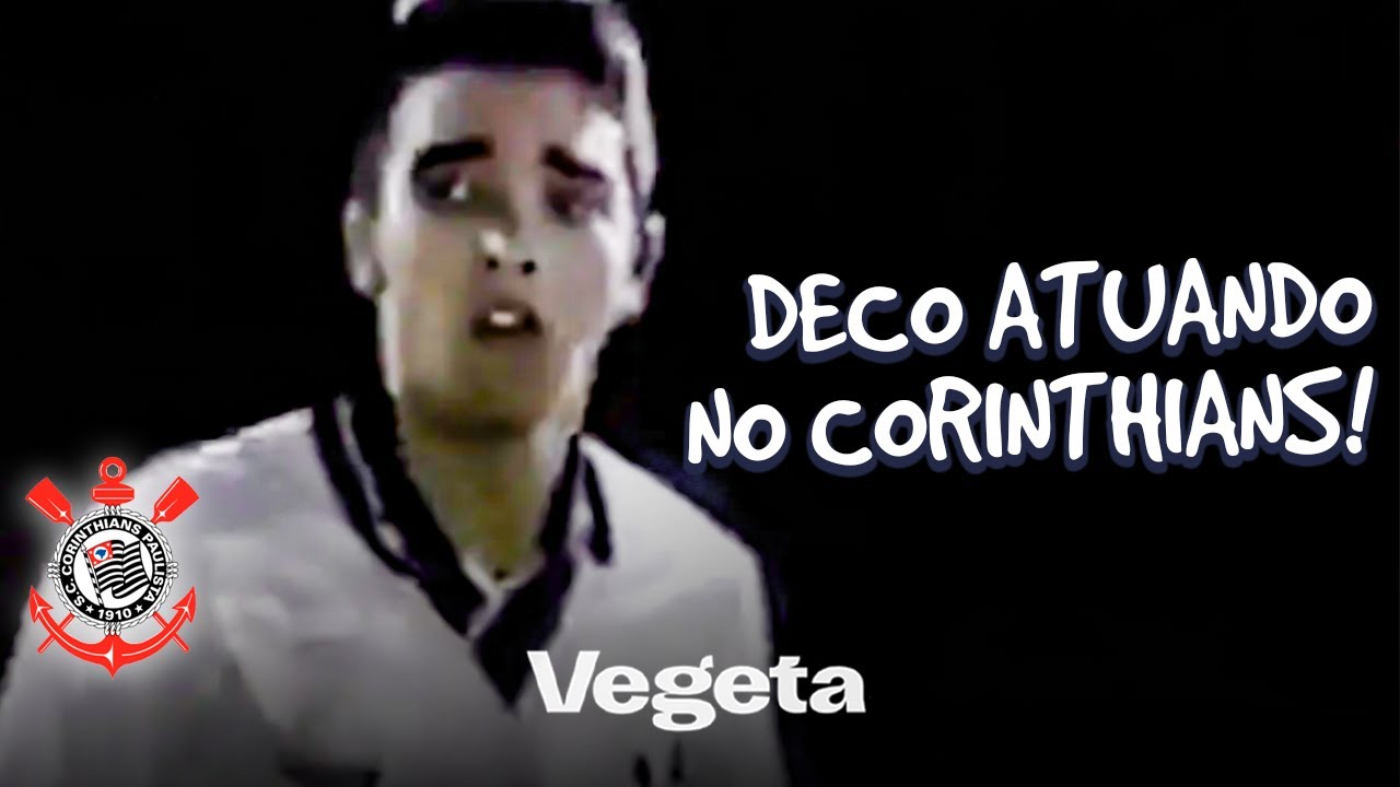 RARO! Deco (Corinthians) vs Fluminense | Campeonato Brasileiro, 1996
