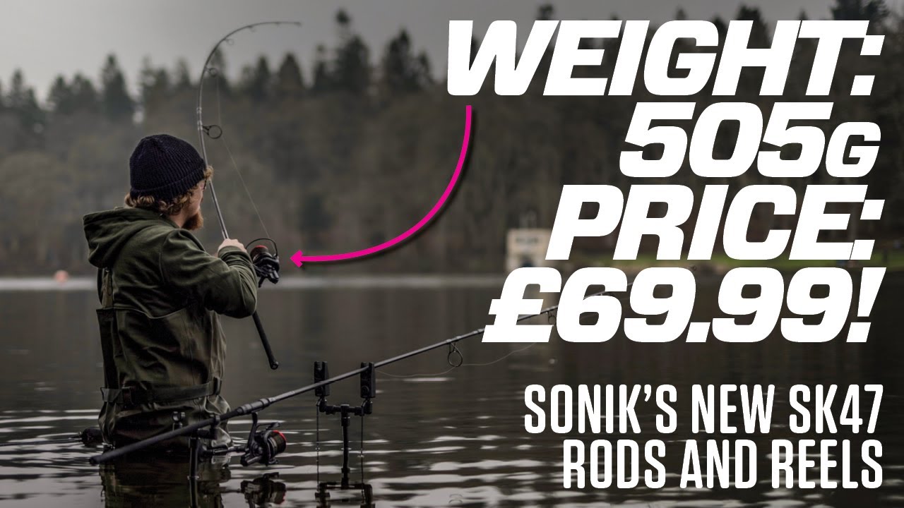 Sonik SK-47 Rods and Reels