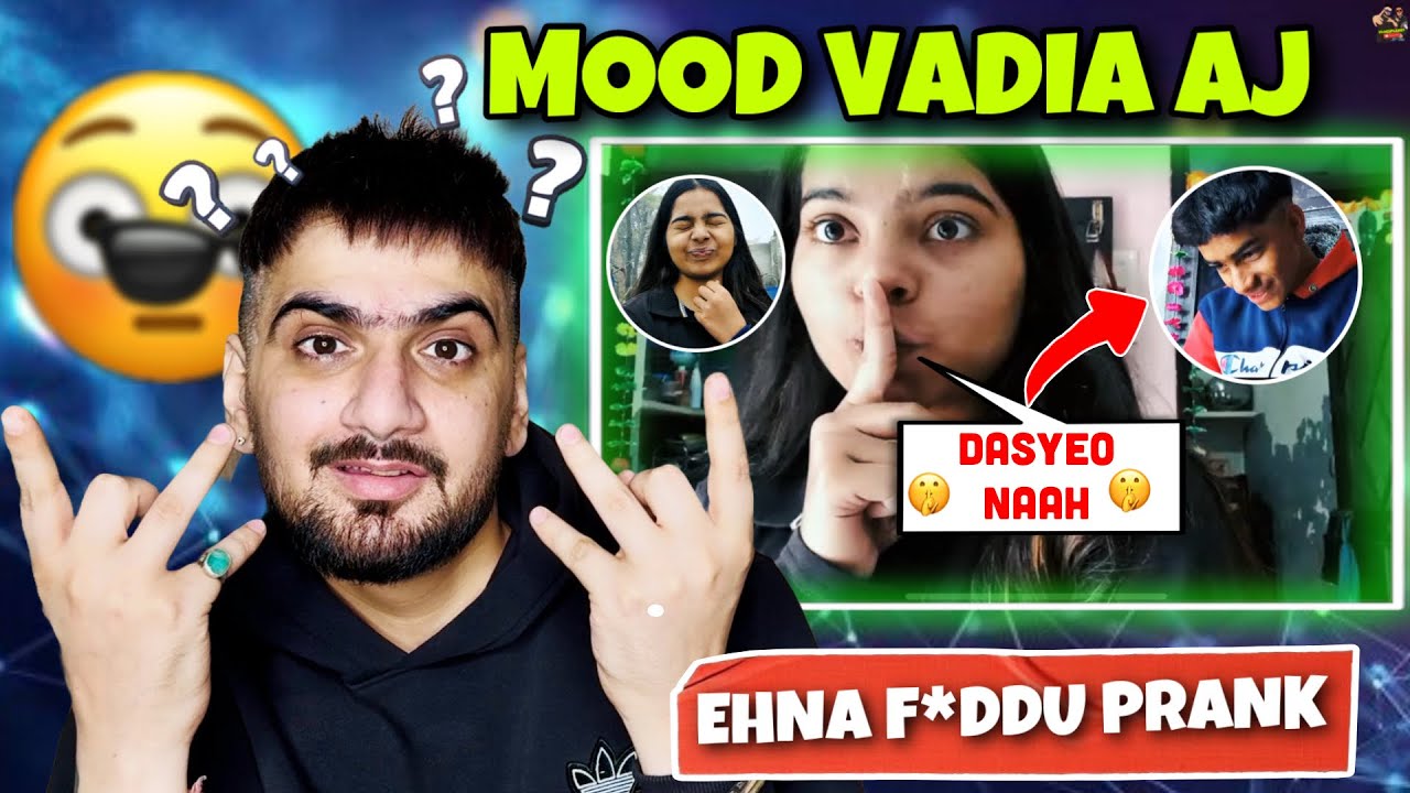Mehakpreet Mushki Ne Kita Bobby Naal Prank | Hindi Ch Vlog