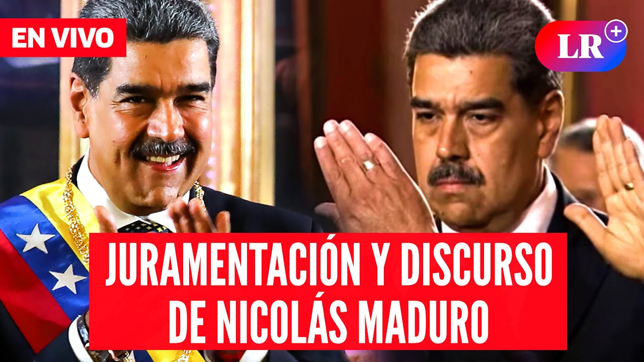 🔴 VENEZUELA HOY en VIVO: juramentación de NICOLÁS MADURO y DISCURSO | #EnDirectoLR