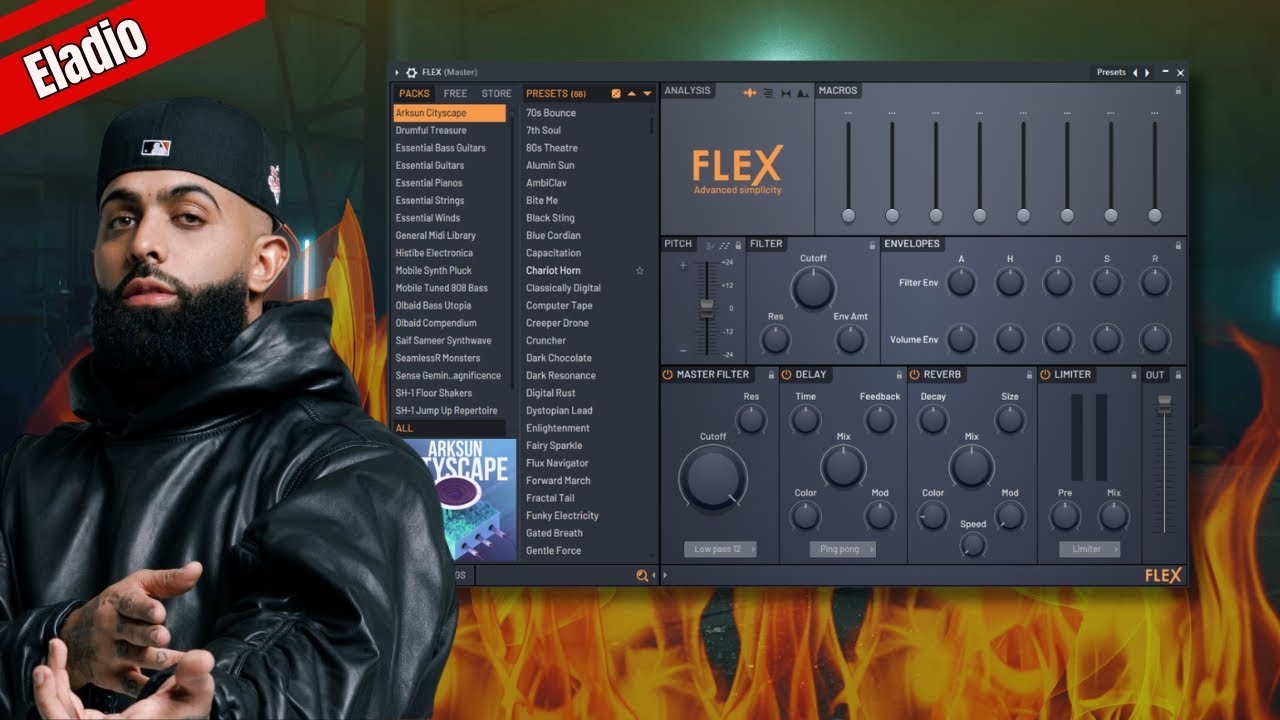 Como hacer un beat estilo ELADIO CARRIÓN con FLEX y mas🚀