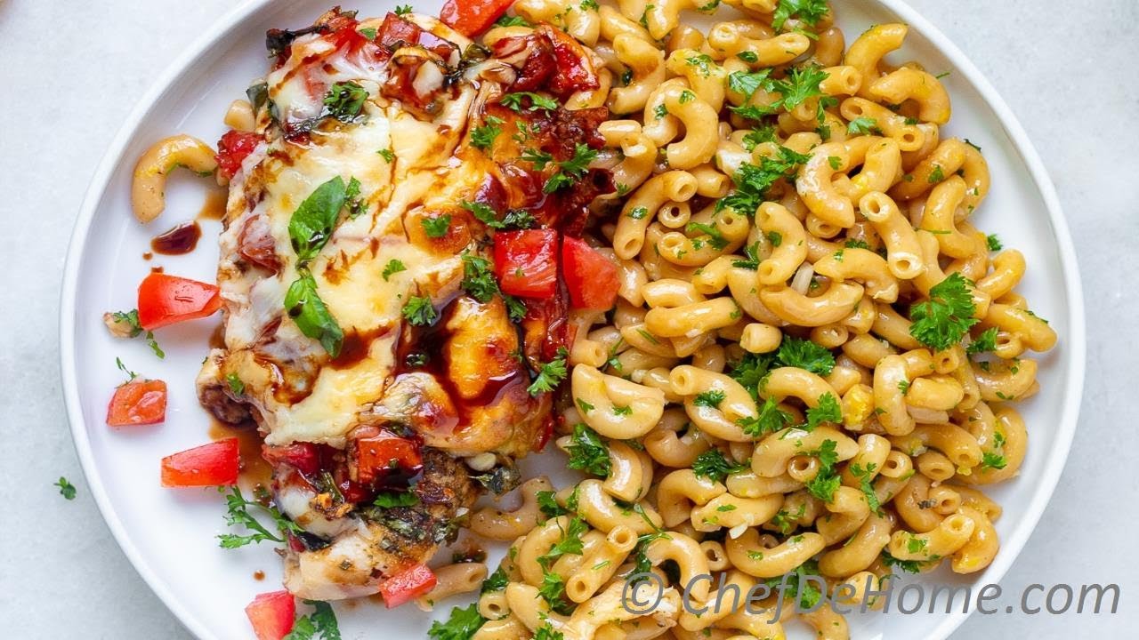 How to Make Baked Bruschetta Chicken