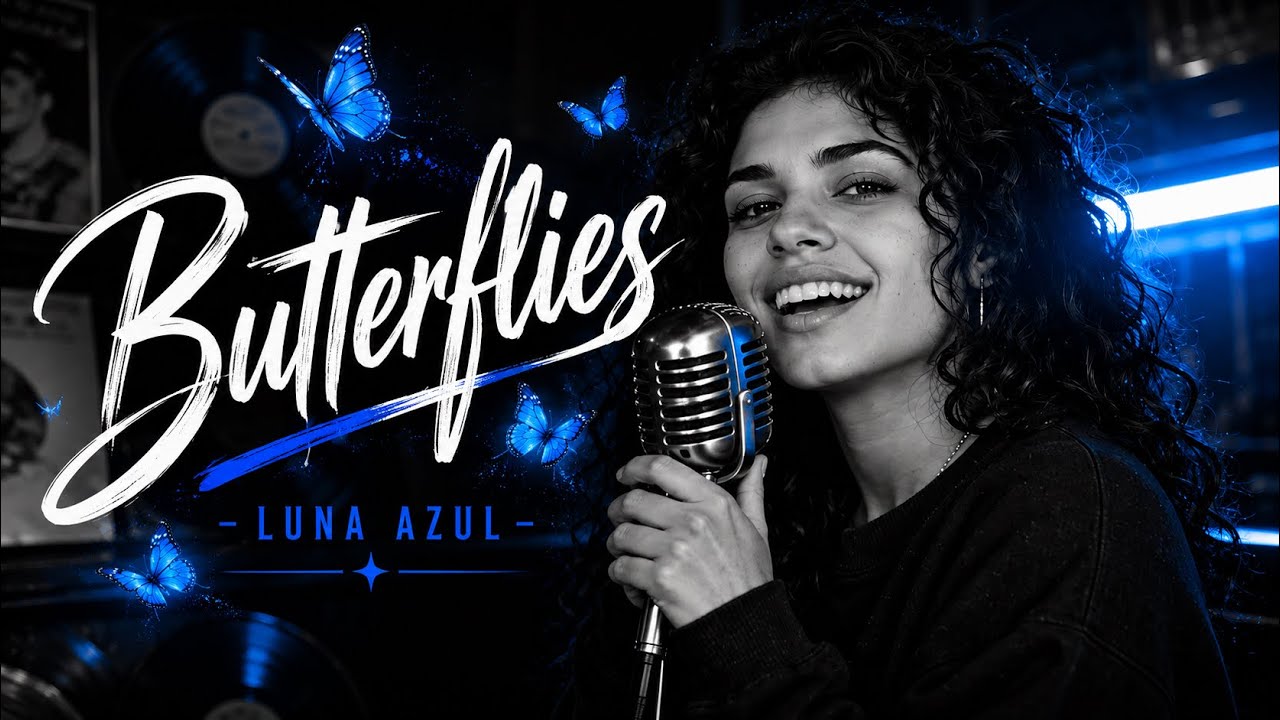 Butterflies | Luna Azul (Official Lyric Video)
