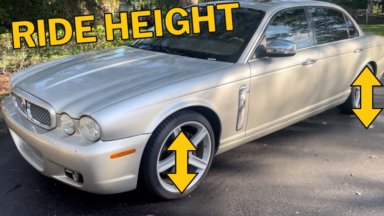 ПРАВИЛЬНО занижаем дорожный просвет вашего Jaguar XJ!