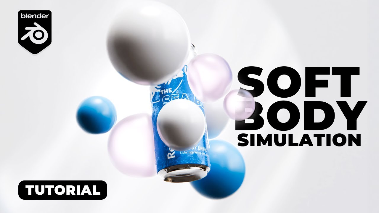 PRODUCT ANIMATION IN BLENDER 4.1 - &rdquo;3D SOFT BODY ANIMATION
