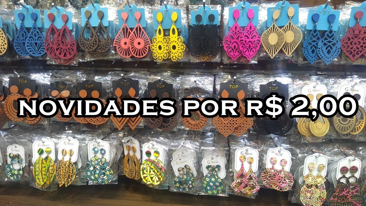 NOVIDADES NA DANILO BIJUTERIAS R$ 2,00 25 DE MARÇO TOUR