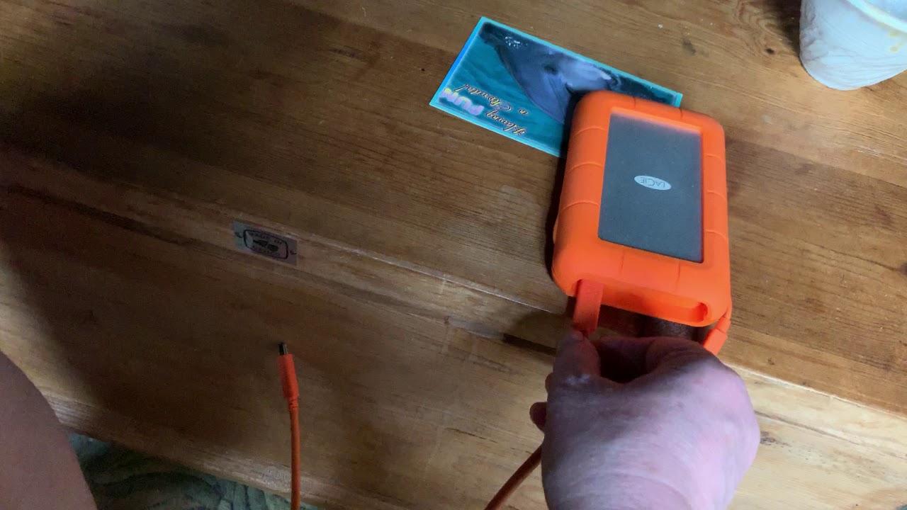 Problems with USB connector on LaCie rugged drive