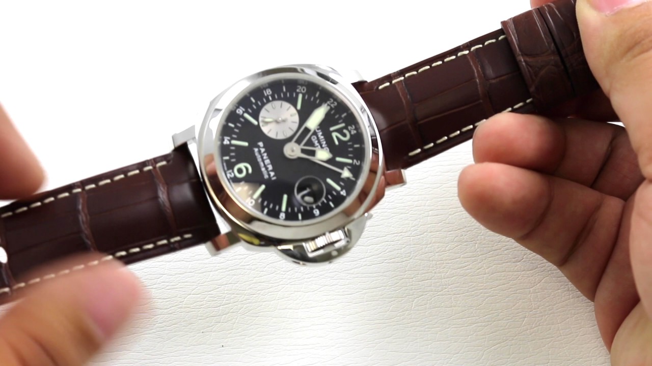 Panerai Luminor GMT Acciaio PAM00088 - Hands-On Watch Review & Features