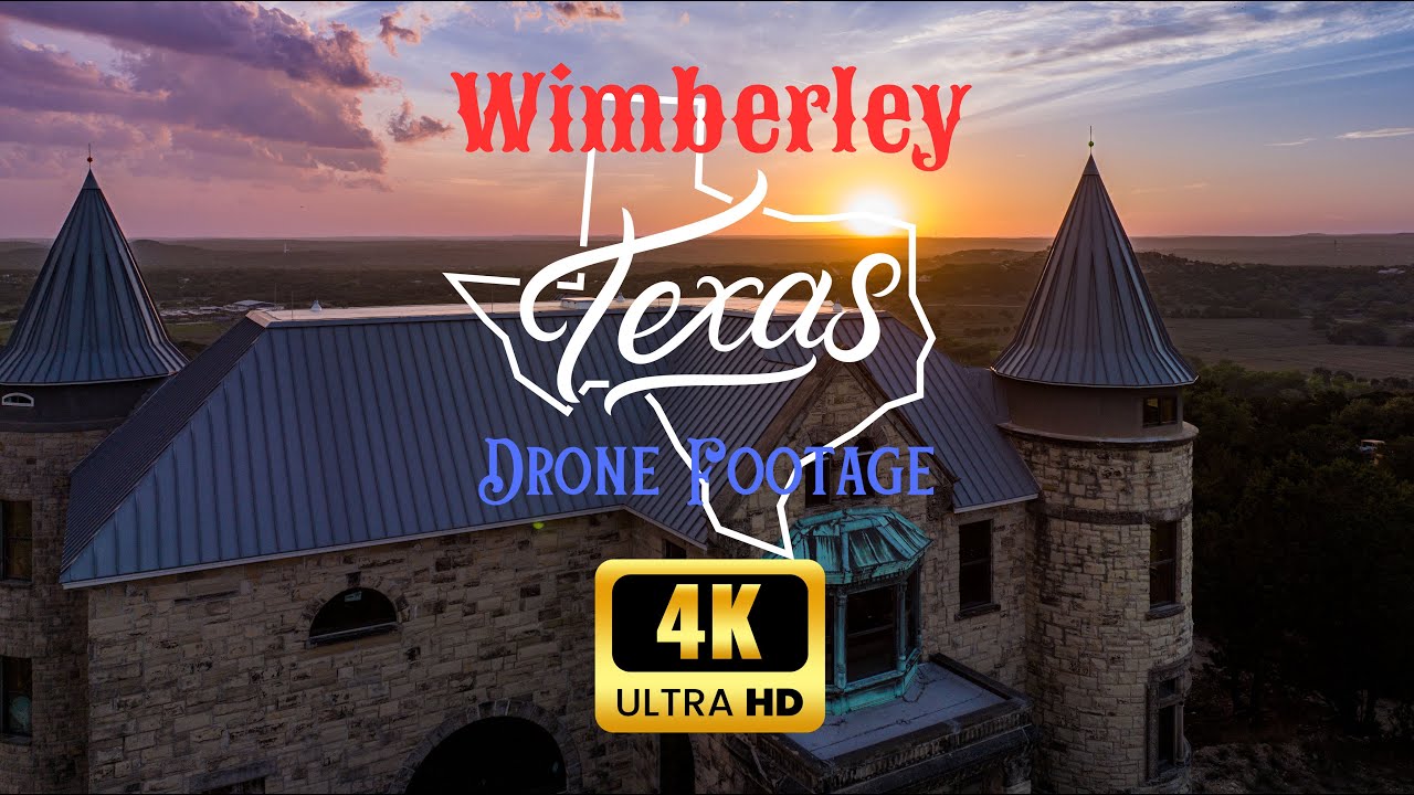 Wimberley Texas Drone Footage | 2023 (4K Resolution)