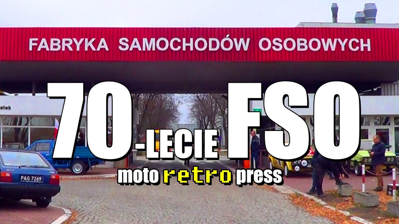 70. rocznica FSO. Przyjechały auta takie jak Polonez, Fiat 125p, Syrena, Warszawa, Daewoo i inne