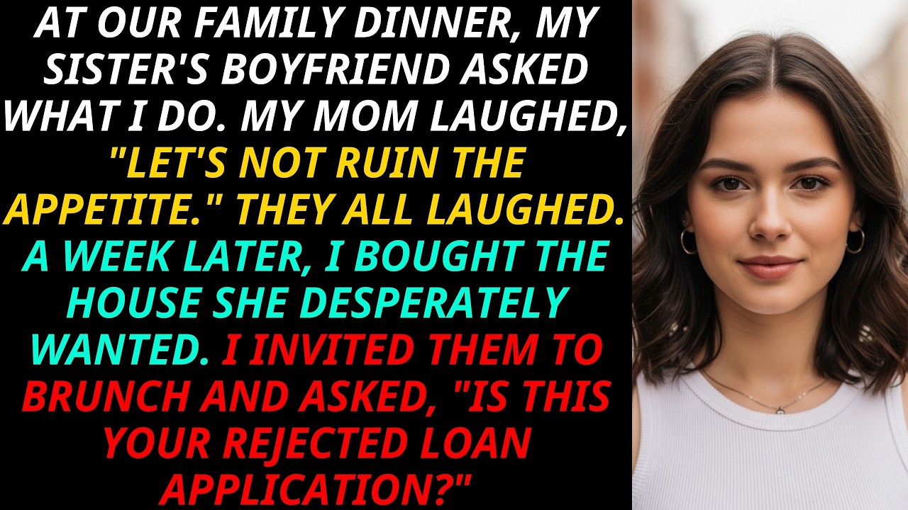 “Let’s Not Ruin The Appetite,” My Mom Laughed—I Bought Her Dream House And Showed Her The Rejection