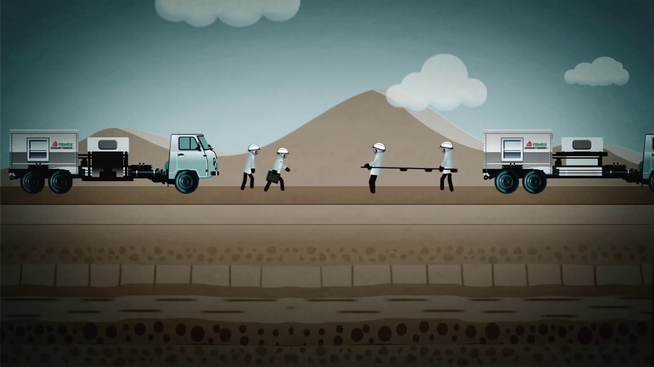 Industria Petrolera Mexicana- Proceso de exploraci&oacute;n y producci&oacute;n