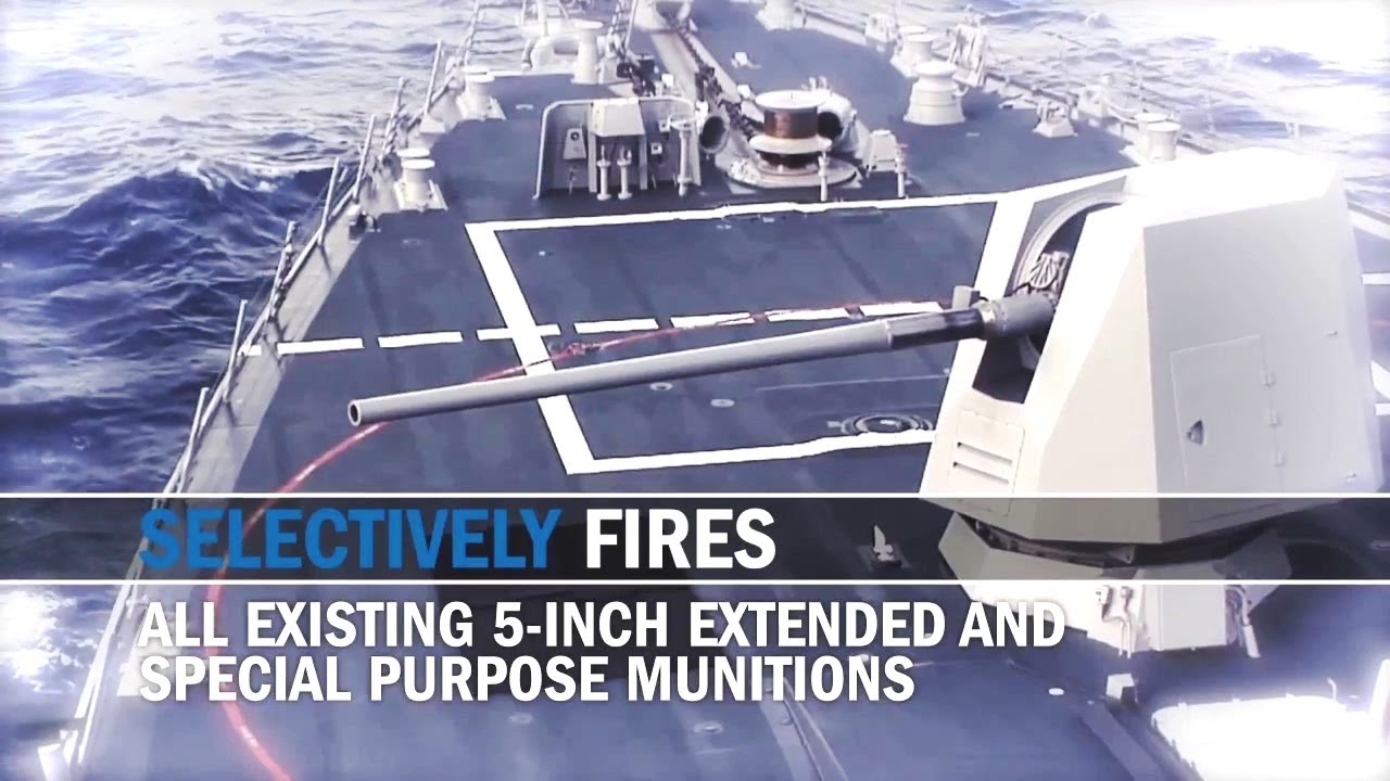 BAE Systems - 127mm MK45 Mod 4 Naval Main Gun [720p]