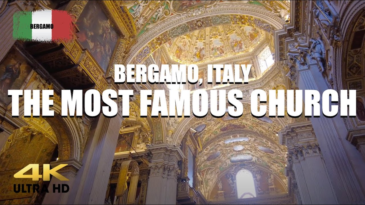 Bergamo, Italy Walking tour in Basilica di Santa Maggiore | Cappella Colleoni