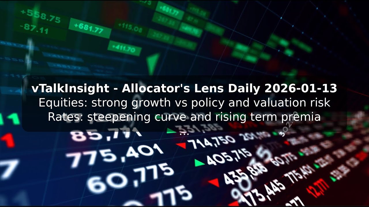 Fed Politics, Steepening Yields, and Safe-Haven Metals | Allocator's Lens Daily 2026-01-13