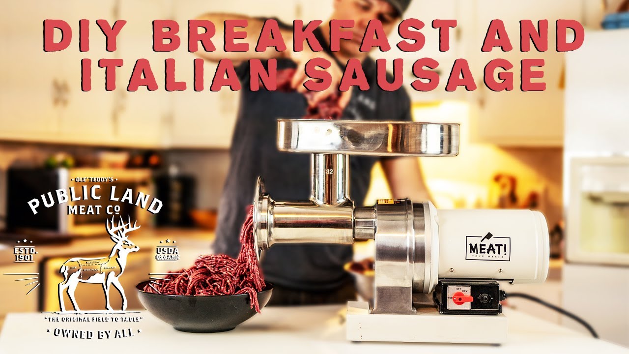 Process Your Own Wild Game! - DIY Italian Sausage and Breakfast Sausage - Public Land Meat Co