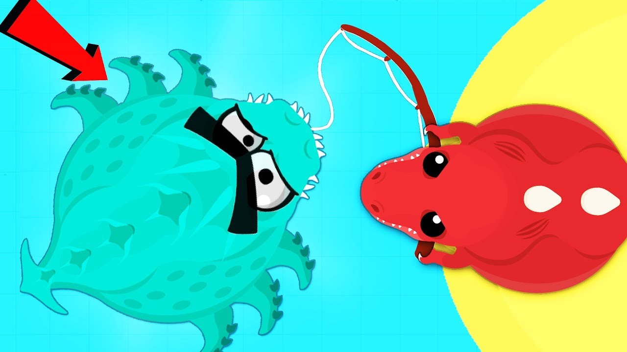 ПОЙМАЛ МОРСКОГО МОНСТРА В МОПИО, ЭВОЛЮЦИЯ ЖИВОТНЫХ! | Mope.io