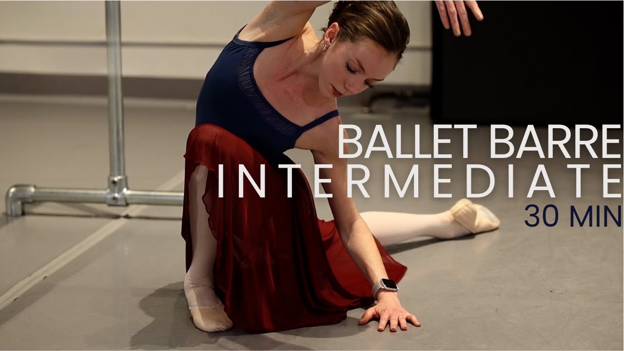 BALLET BARRE INTERMEDIATE with TLB Master Trainer Katie Boren 🩰 | Train Like a Ballerina