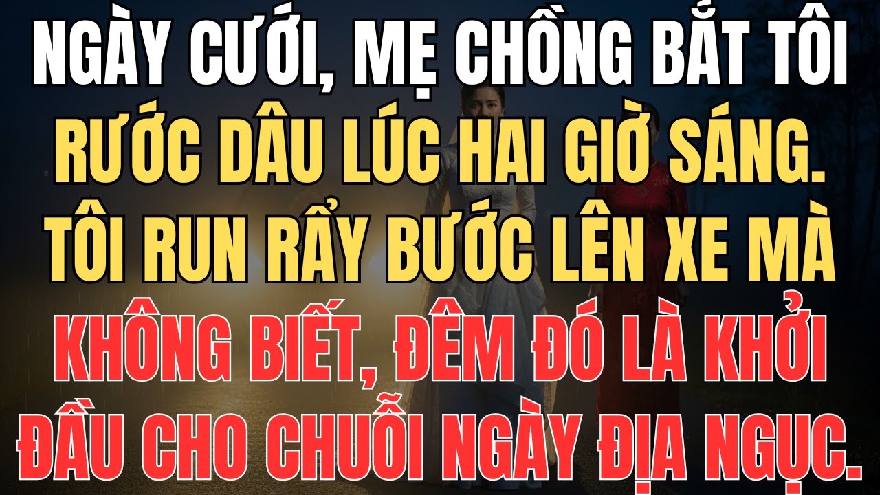 Ngày Cưới, Mẹ Chồng Bắt Phải Đón Dâu Lúc 2 Giờ Sáng, Đến Khi Sắp Sinh Còn Bảo Tôi Nhịn Đẻ Mà Về Nhà