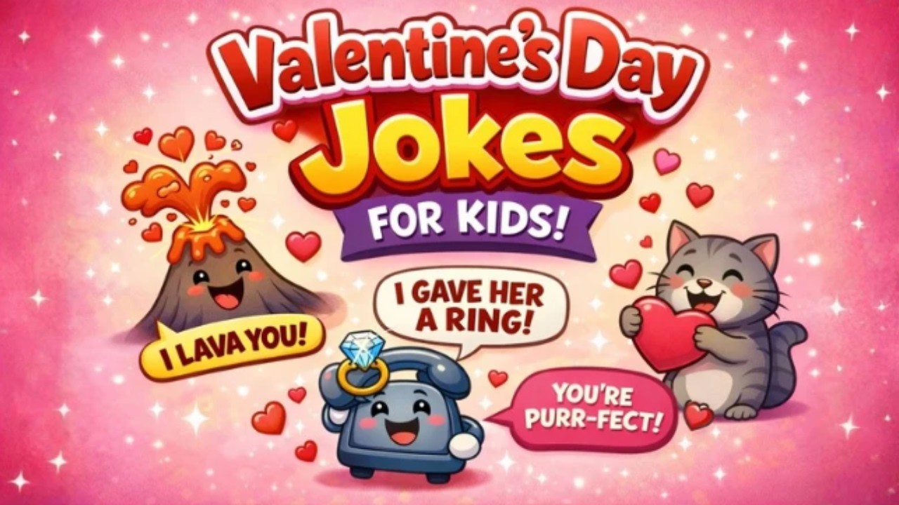 Valentine's Day Jokes for Kids | Funny Valentine's Jokes | Laugh Out Loud!