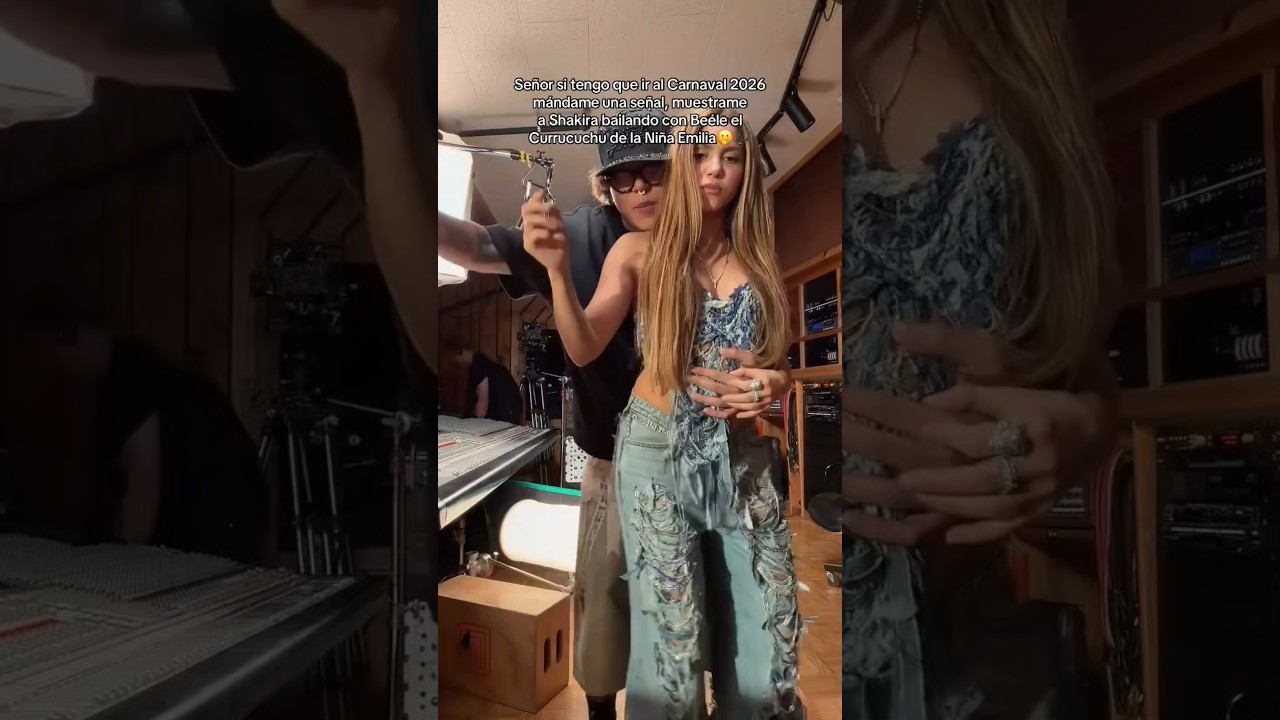 beele y shakira bailando currucuchu #recommended #coste&ntilde;o #viralshort #colombia