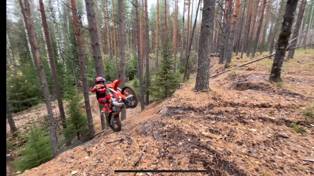Проверка KTM EXC 300 TPI 2023 на более сложном треке🤘ENDURO KEX