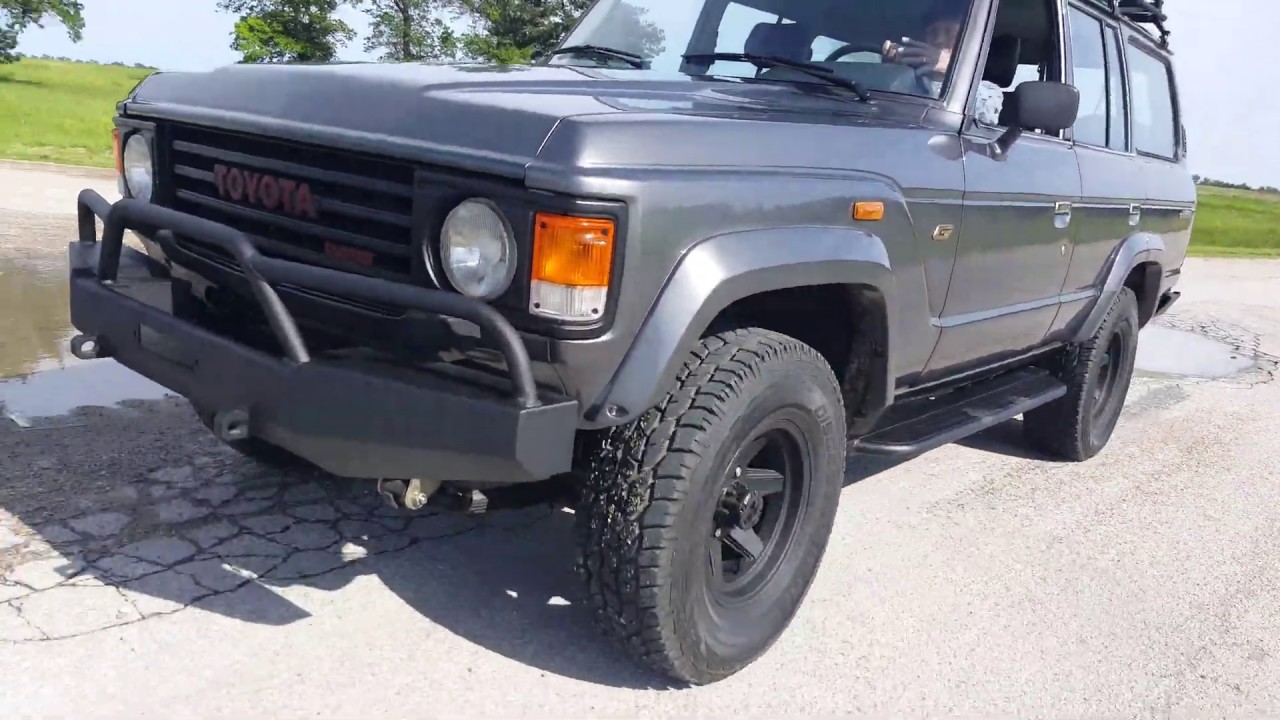 1987 HJ61 Turbo Diesel Toyota Land Cruiser: Video [Left Hand Drive]