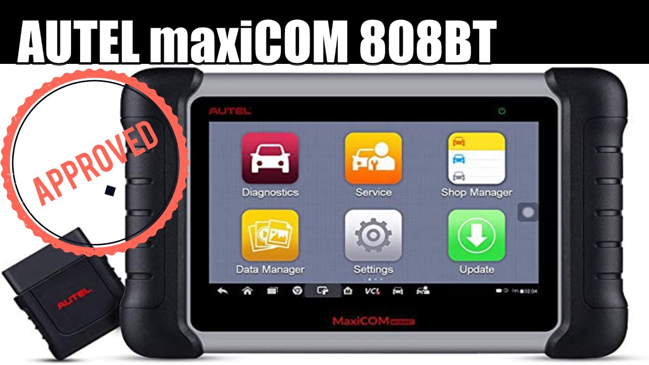 Escaner Automotriz AUTEL MAXICOM 808BT 😱🔥  económico 💲 ideal para el TALLER ✔ Scantool