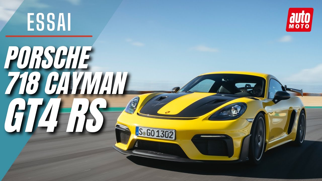 Essai Porsche 718 Cayman GT4 RS : métal hurlant + POV